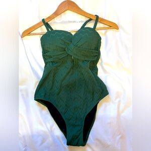 Women’s Green One Piece Swimsuit